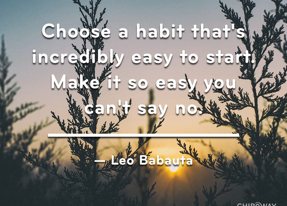 Make Regular Chiropractic Care a Habit