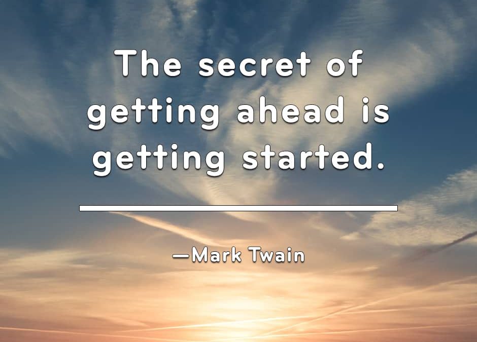 The Secret to Getting Ahead