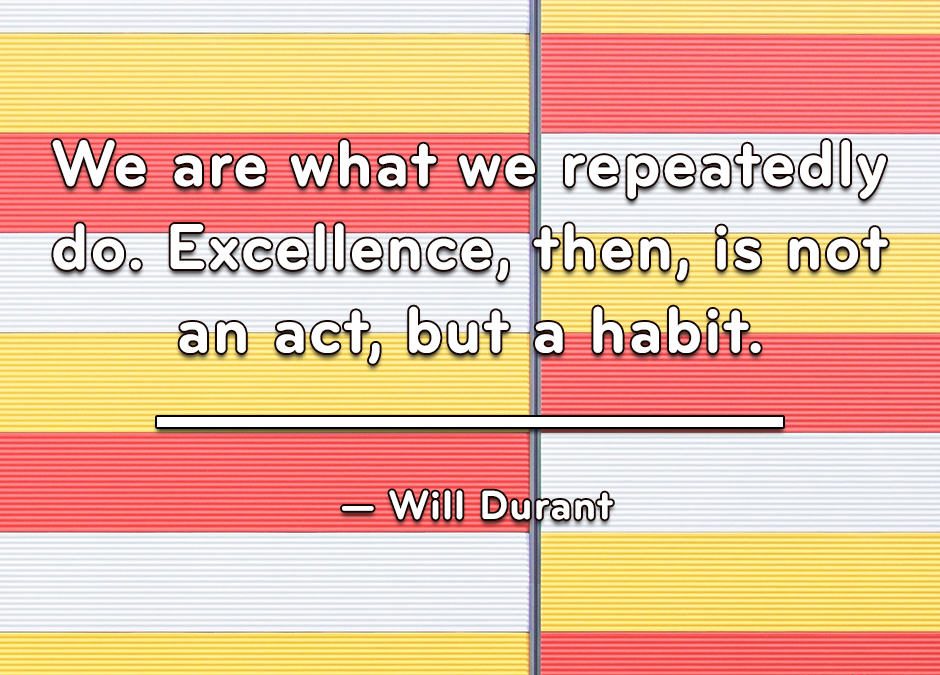Repetition is Excellence