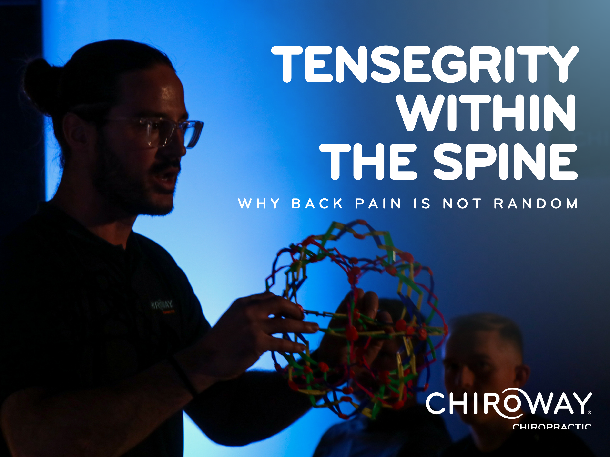 Tensegrity, Why back pain isn't random graphic